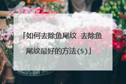 如何去除鱼尾纹 去除鱼尾纹最好的方法(5)