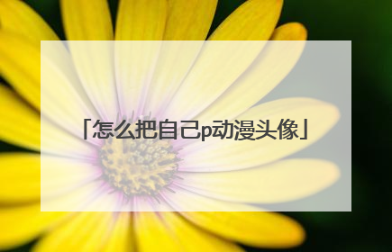 怎么把自己p动漫头像