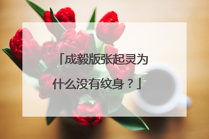 成毅版张起灵为什么没有纹身？