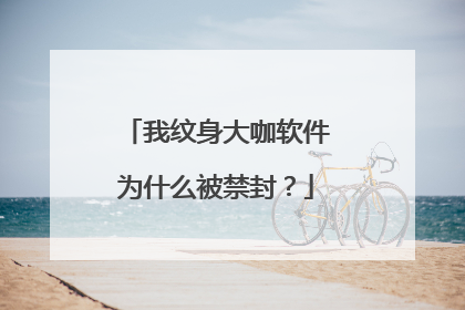 我纹身大咖软件为什么被禁封？