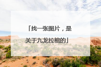 找一张图片，是关于九龙拉棺的