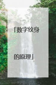 数字纹身的原理