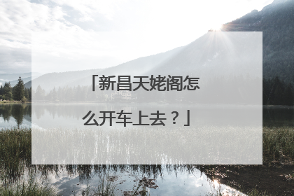 新昌天姥阁怎么开车上去？