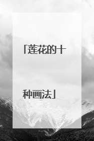 莲花的十种画法