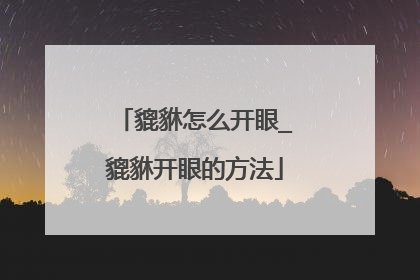 貔貅怎么开眼_貔貅开眼的方法