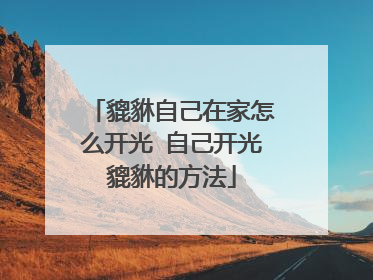 貔貅自己在家怎么开光 自己开光貔貅的方法