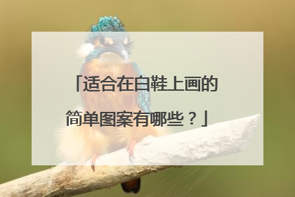 适合在白鞋上画的简单图案有哪些？