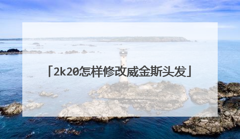 2k20怎样修改威金斯头发