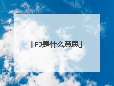 FJ是什么意思
