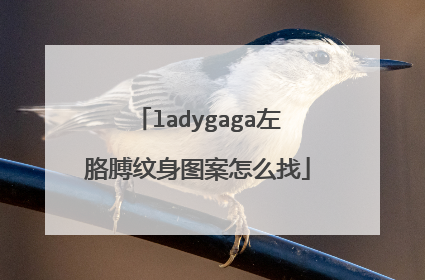 ladygaga左胳膊纹身图案怎么找
