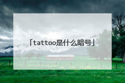 tattoo是什么暗号